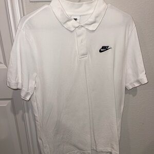 Nike Men's Classic White Polo Shirt